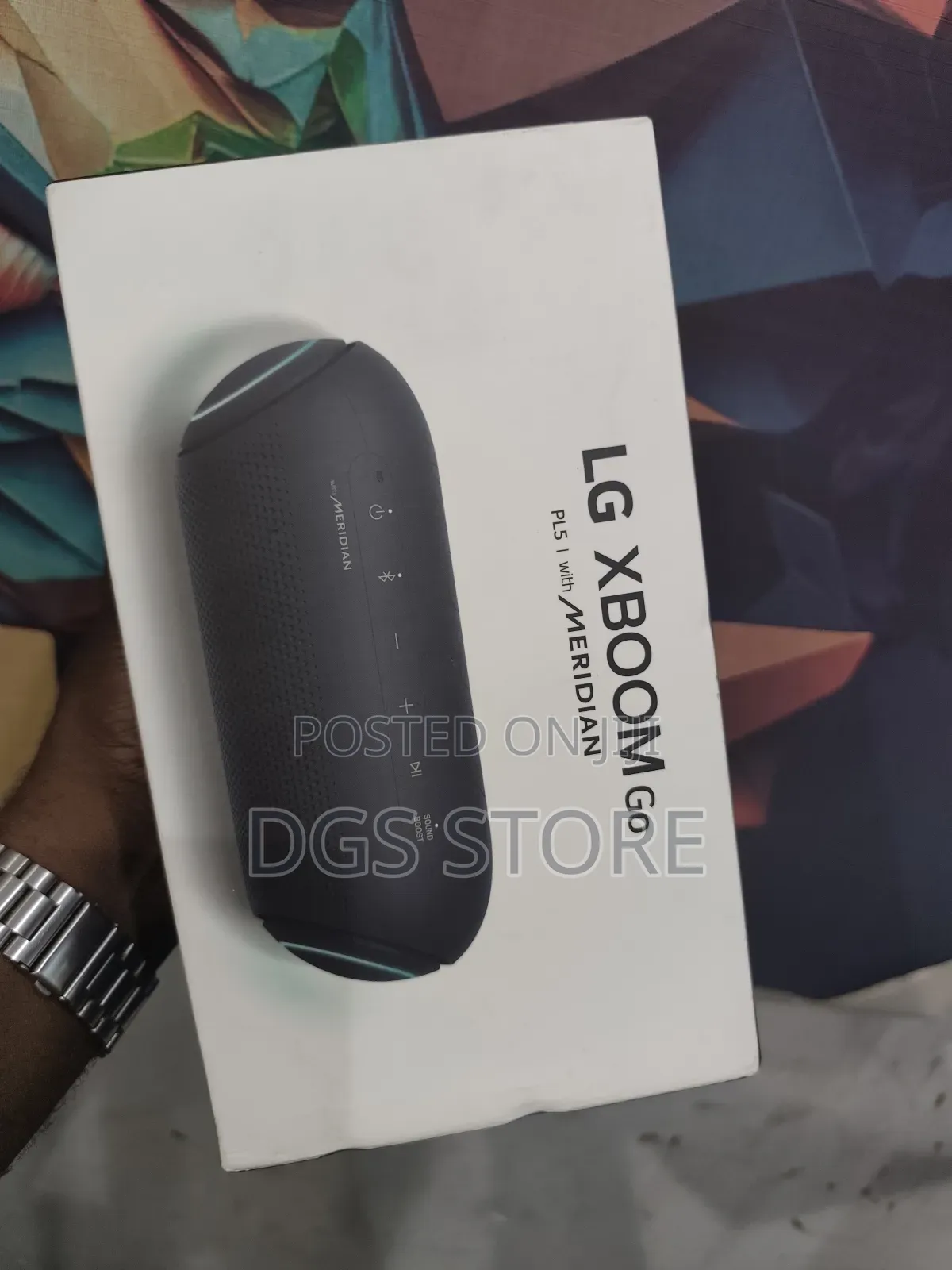 Lg Xboom Go Pl5 With Meridian Bluetooth Speaker