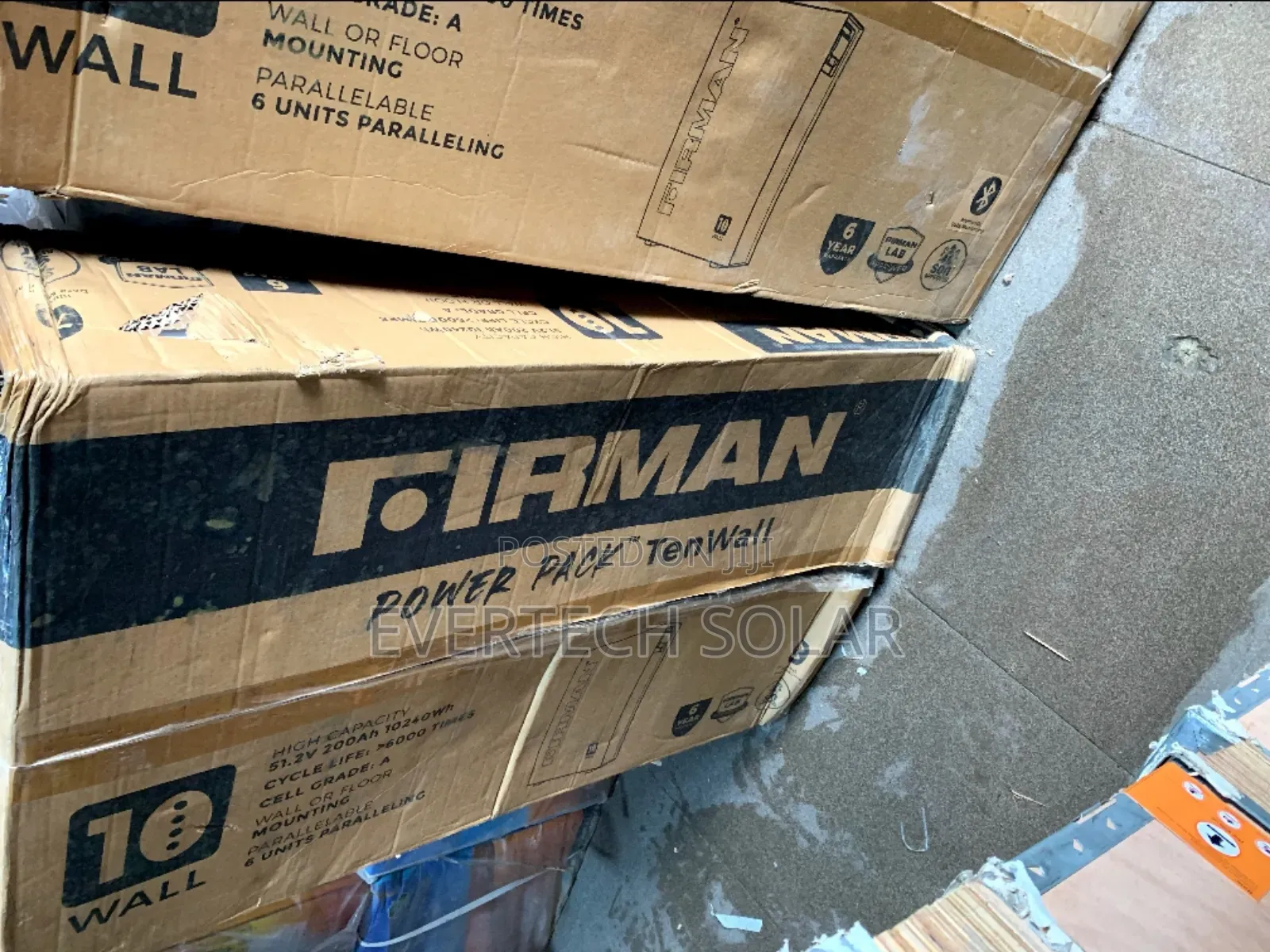 10kwhs Firman 51.2v Lithium  Battery