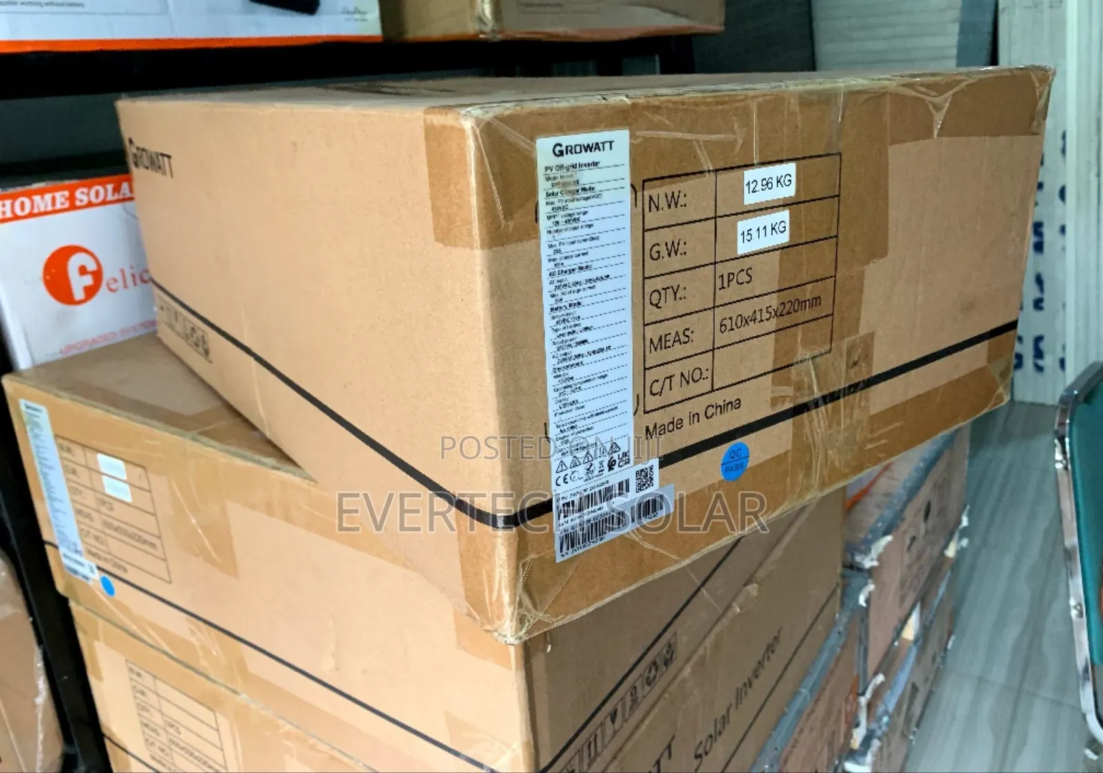 5kva 48v Growatt Smart SPF 5000 Es Plus Inverter With Wi-Fi