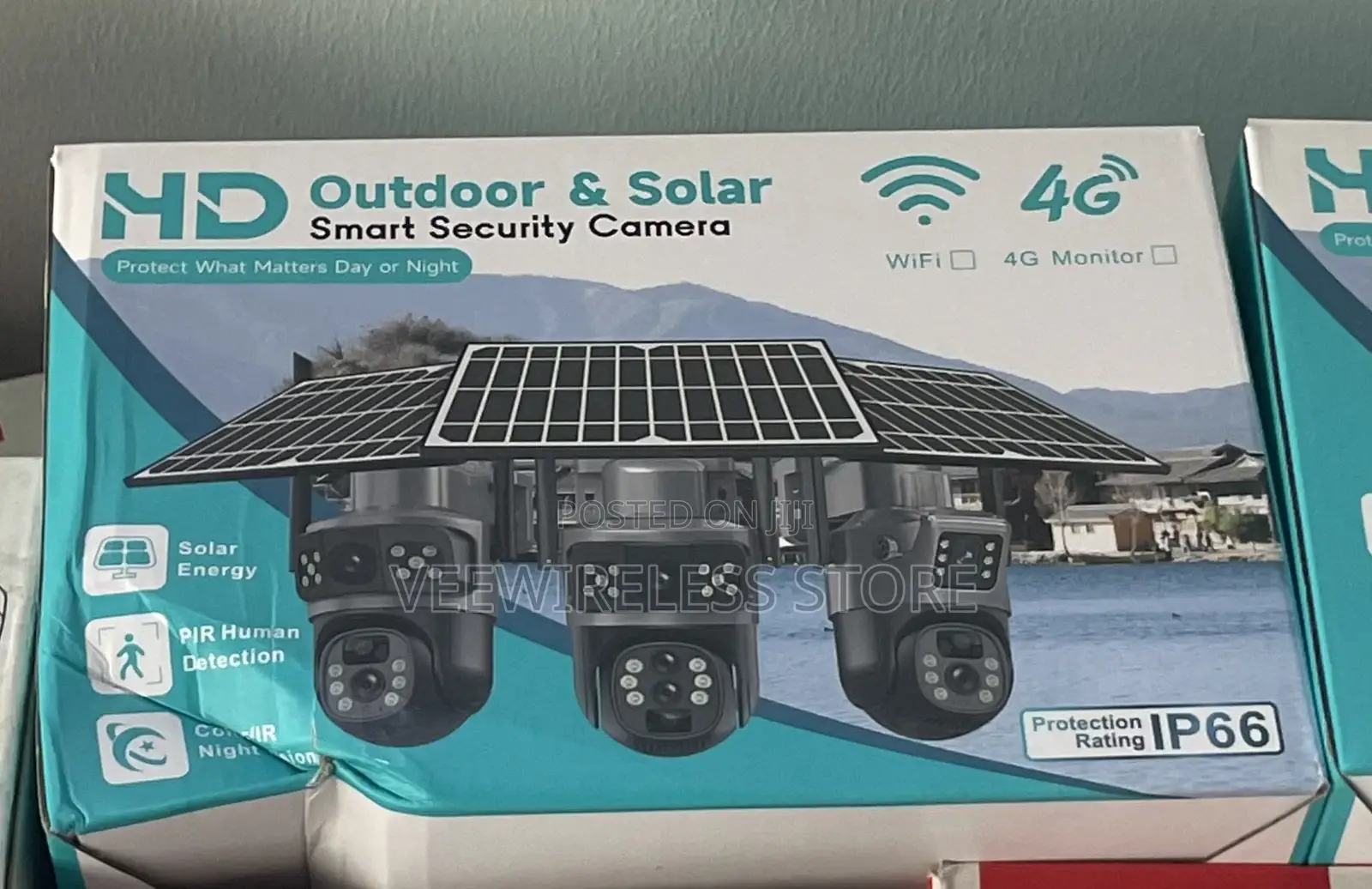 Solar Security Camera Camera 4g Sim Card 1080p Hd Solar