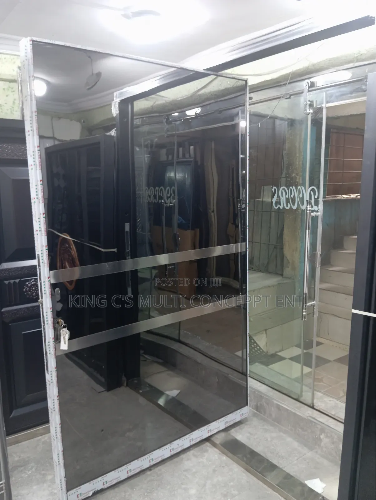5ft By 8ft Pivot Luxury Security Door Security