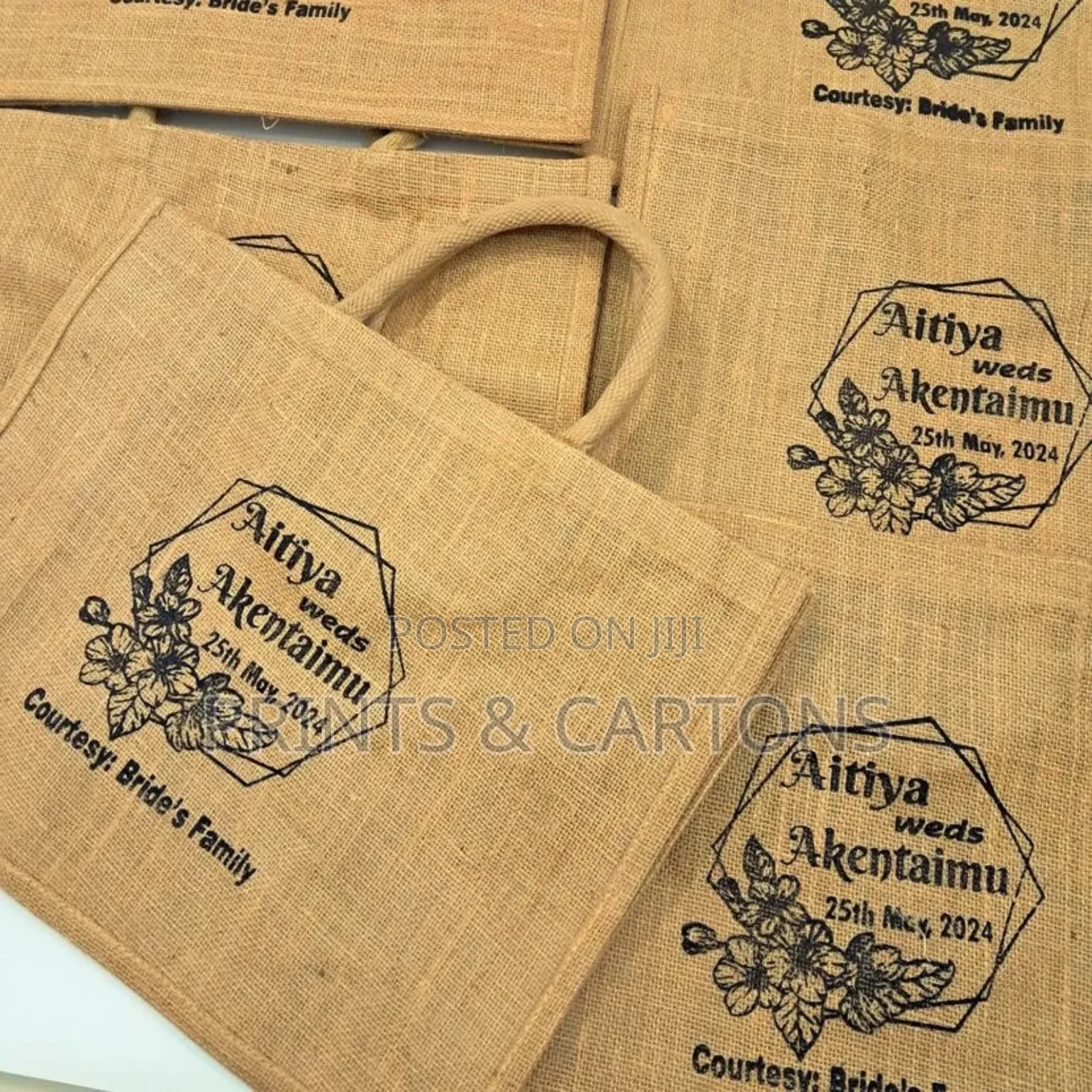 Printed Souvenir Bags for Party