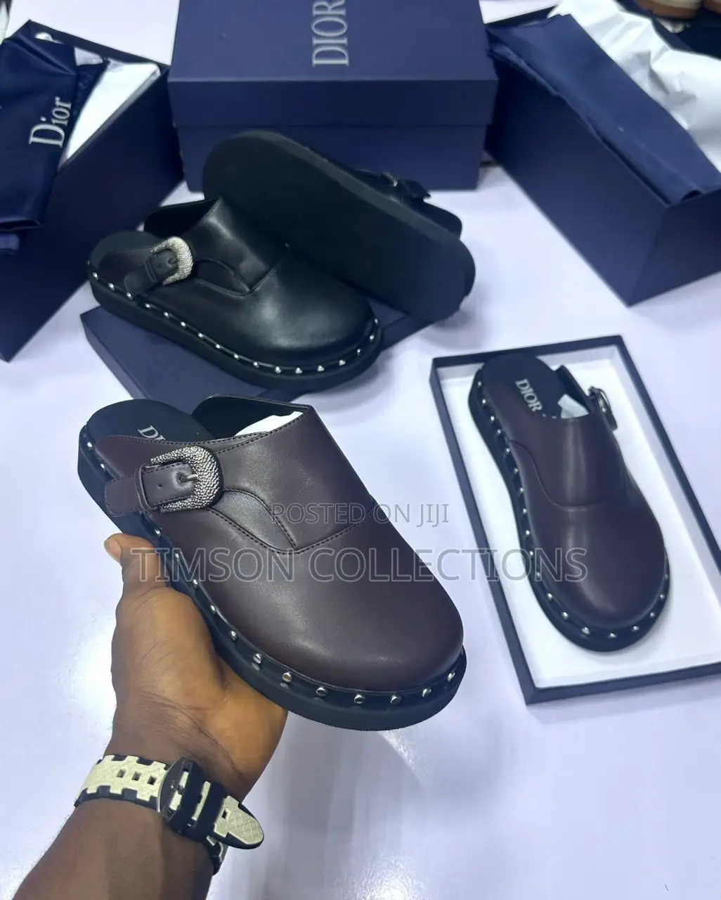 Luxury Dior Half Shoe Top Quality Slide
