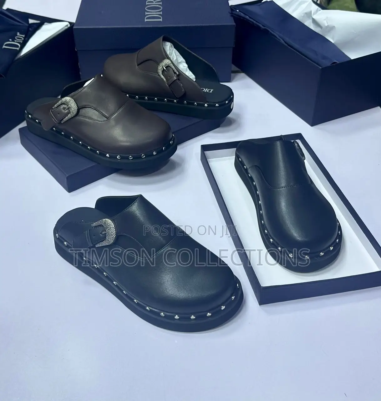 Luxury Dior Half Shoe Top Quality Slide