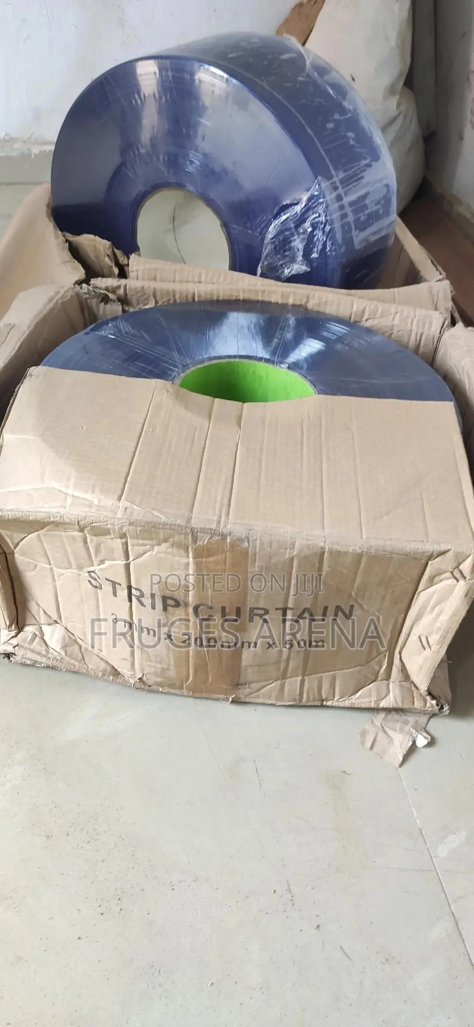 Industrial Transparent Pvc Strip Curtain For Space Division