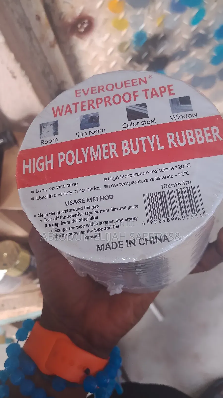 Original Waterproof Tape 6inches by 5meters