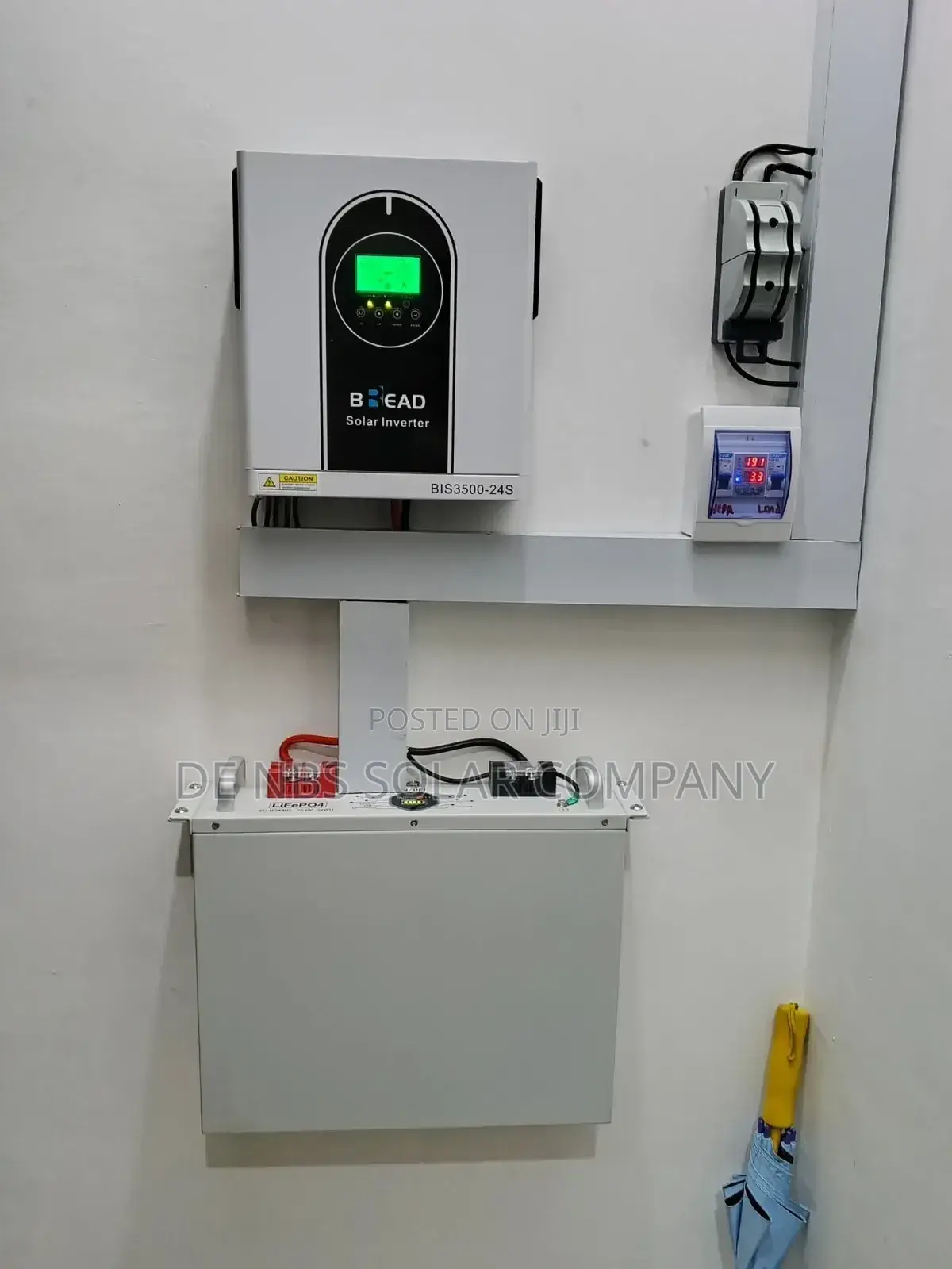 Complete Setup 3kwh Lithium Ion Phosphate Battery Installation System