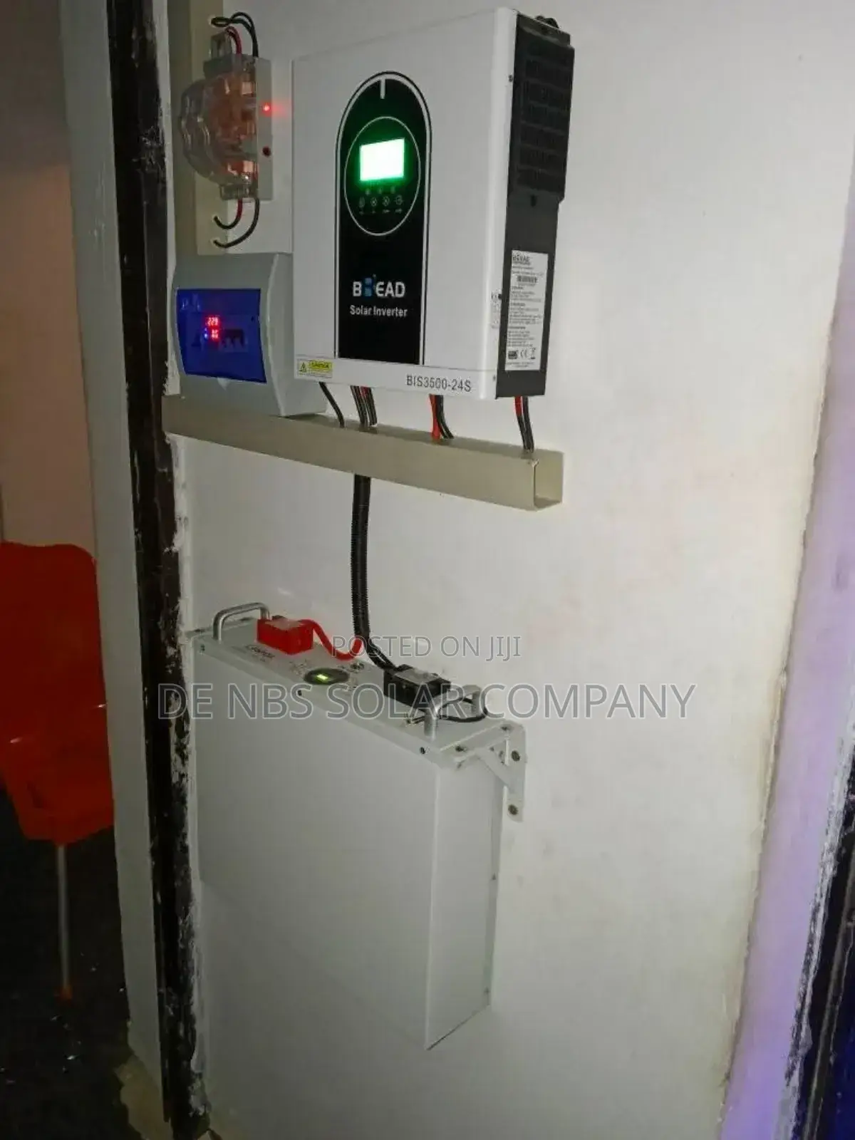 Complete Setup 3kwh 25.6v + 3.5kva Inverter System