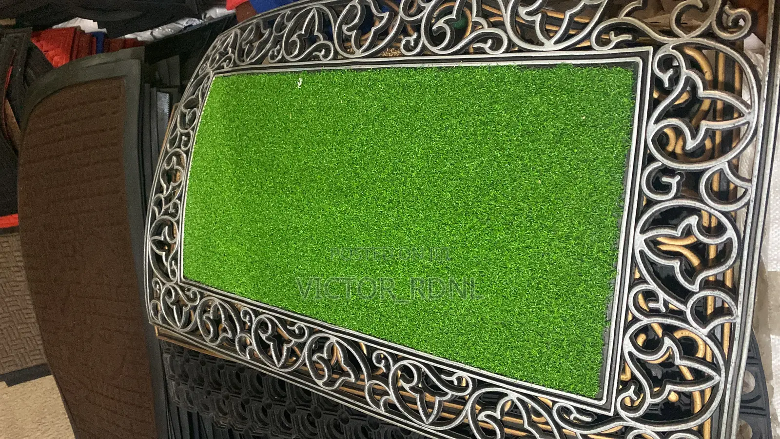 Luxury Rubber Footmat