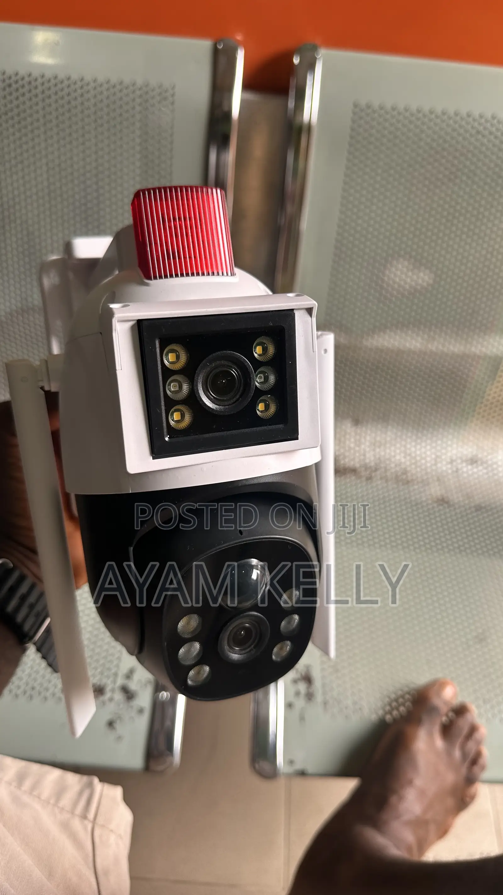 Ai Solar Camera 2 in 1 Double Lens and Single Lens
