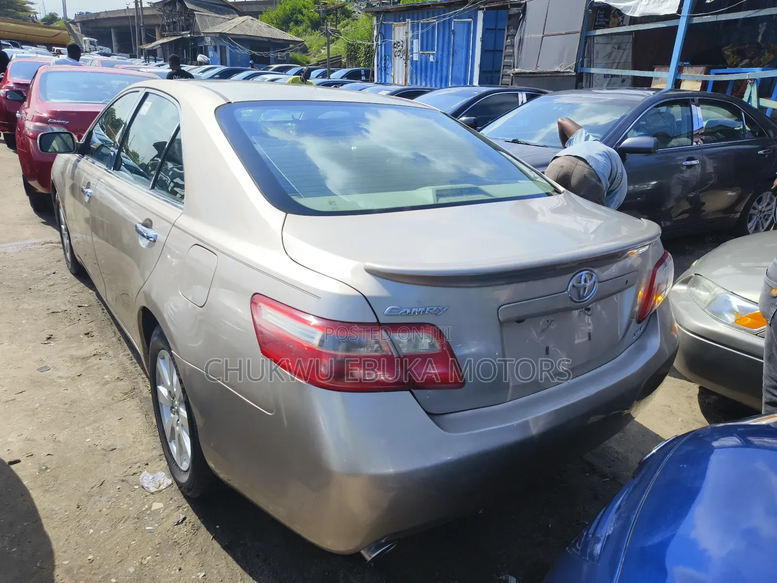 Toyota Camry XLE 4dr Sedan (2.4 4cyl 5A) 2008 Gold