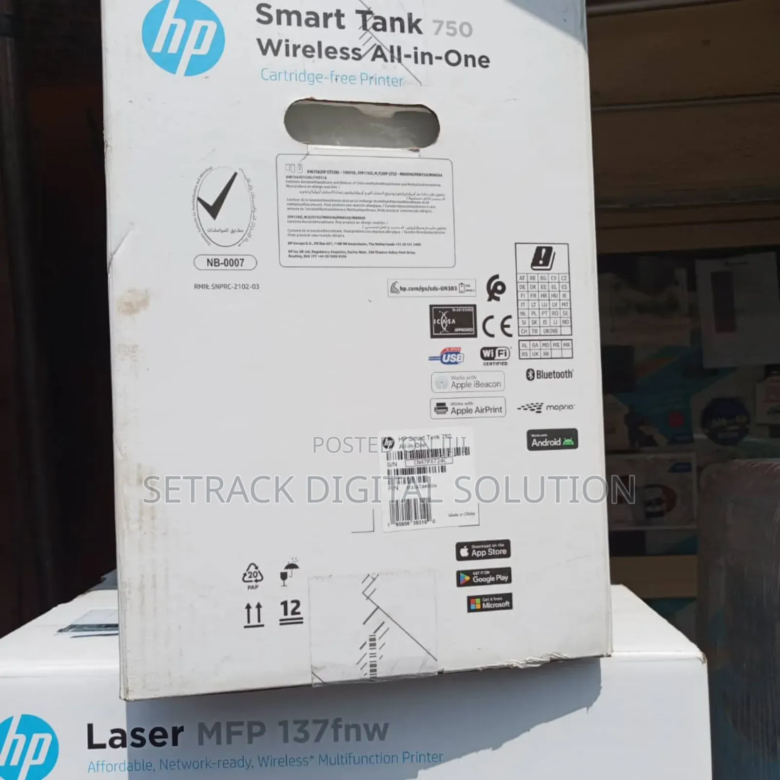 Hp Smart Tank 750 Wireless All-in-One Printer