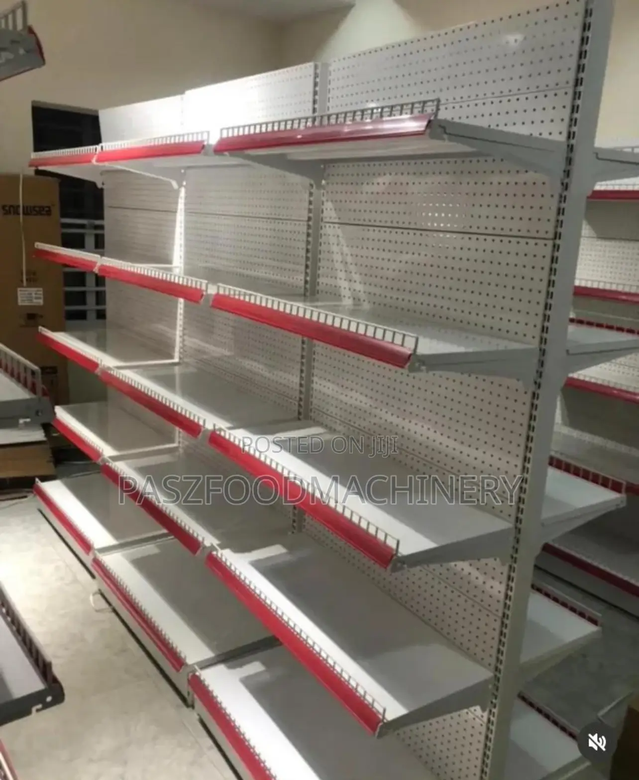 Supermarket Gondola Shelve Double Side