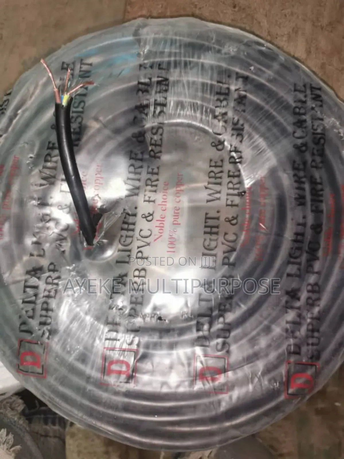 Deltalite 1.5mm X 3core Flex Cable