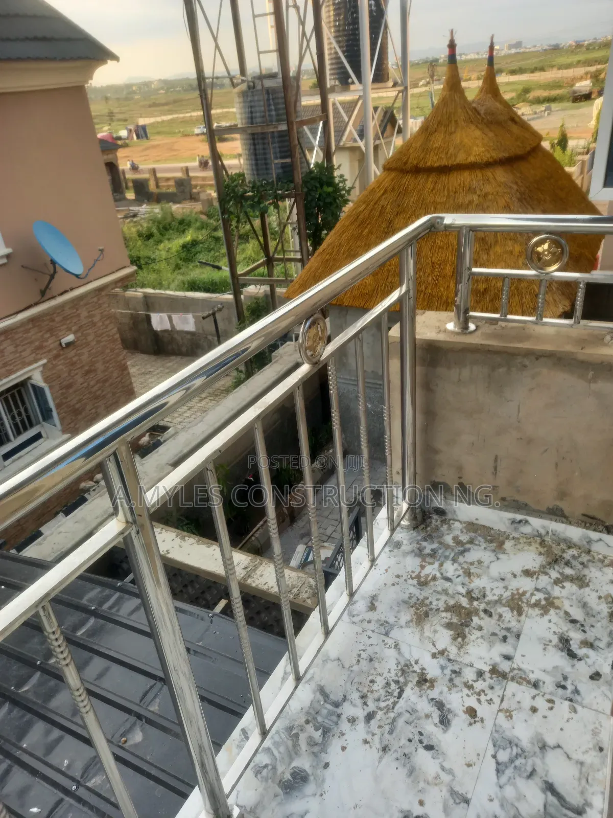 Sthinness Handrail Steel