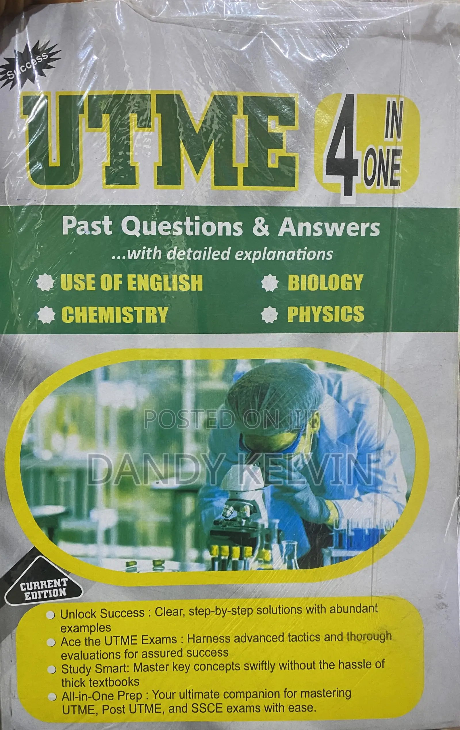 Success Jamb Four in One Past Question