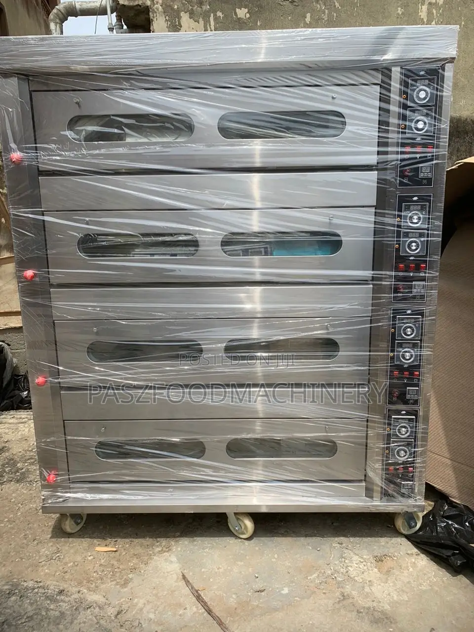 16 Trays Gas Oven 4deck 1bag Oven