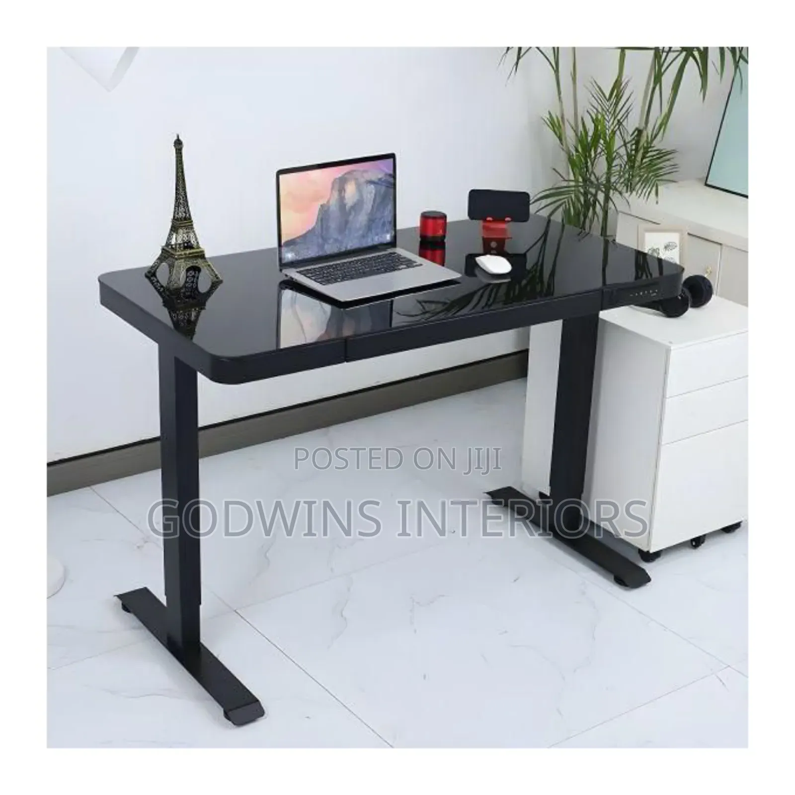 Pro Electric Adjustable Table With Charging Pad Usb Port