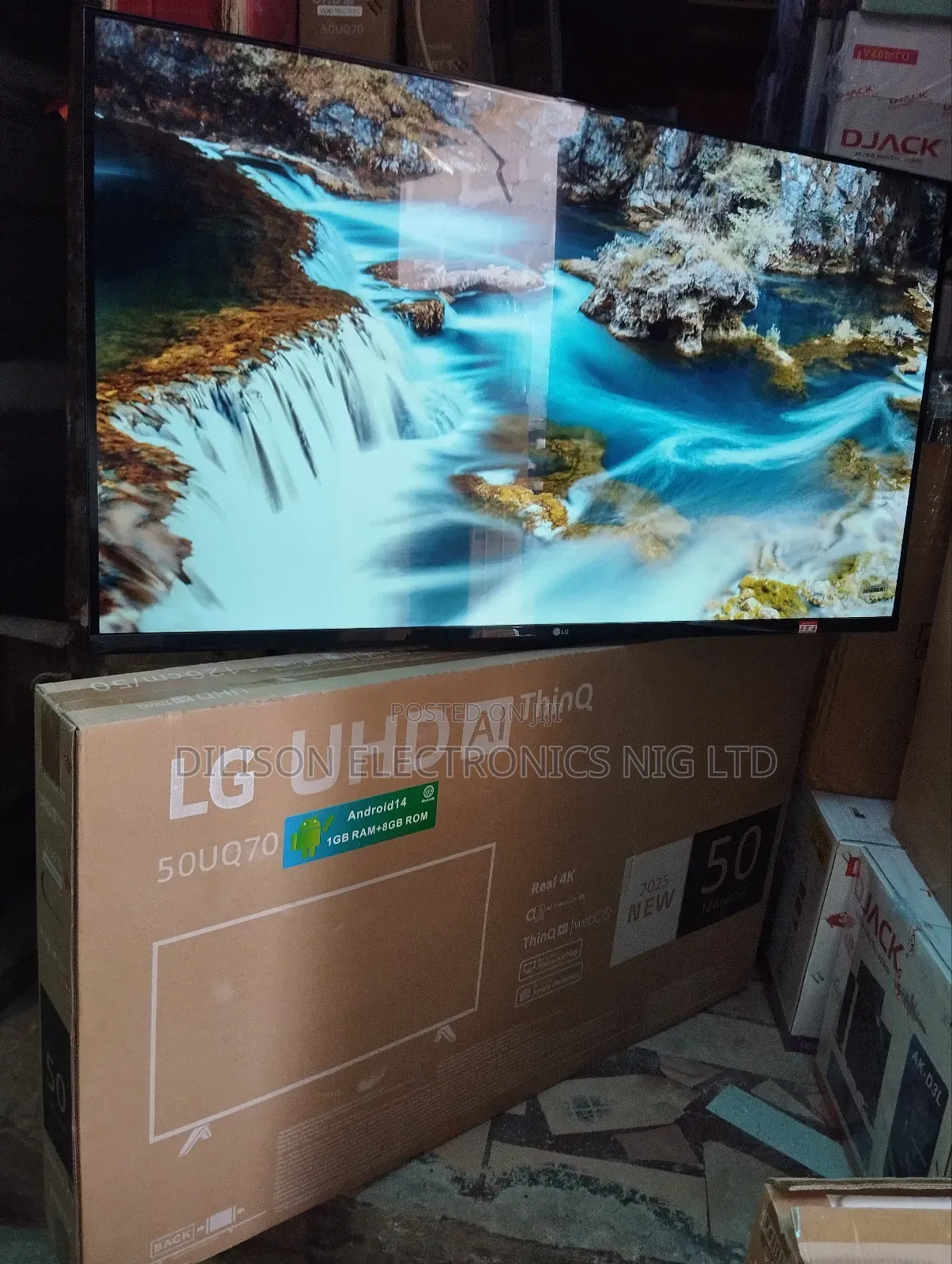Law Voltage Lg 50inches Led Android Smart Tv