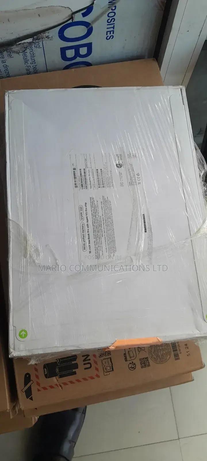 New Apple MacBook Pro 2023 M3 Pro 16-Inch 32GB Apple M3 Pro SSD 512GB
