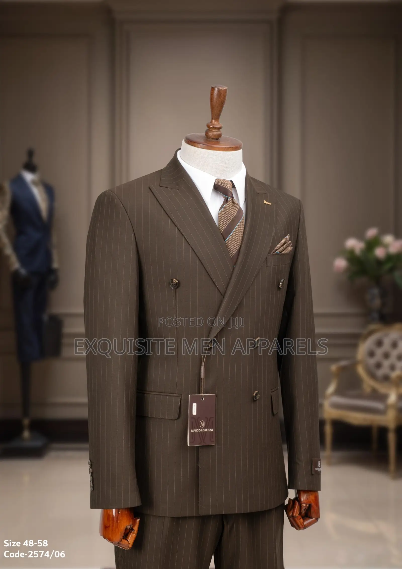 Double Breasted Classic Turkish Men’S Suit