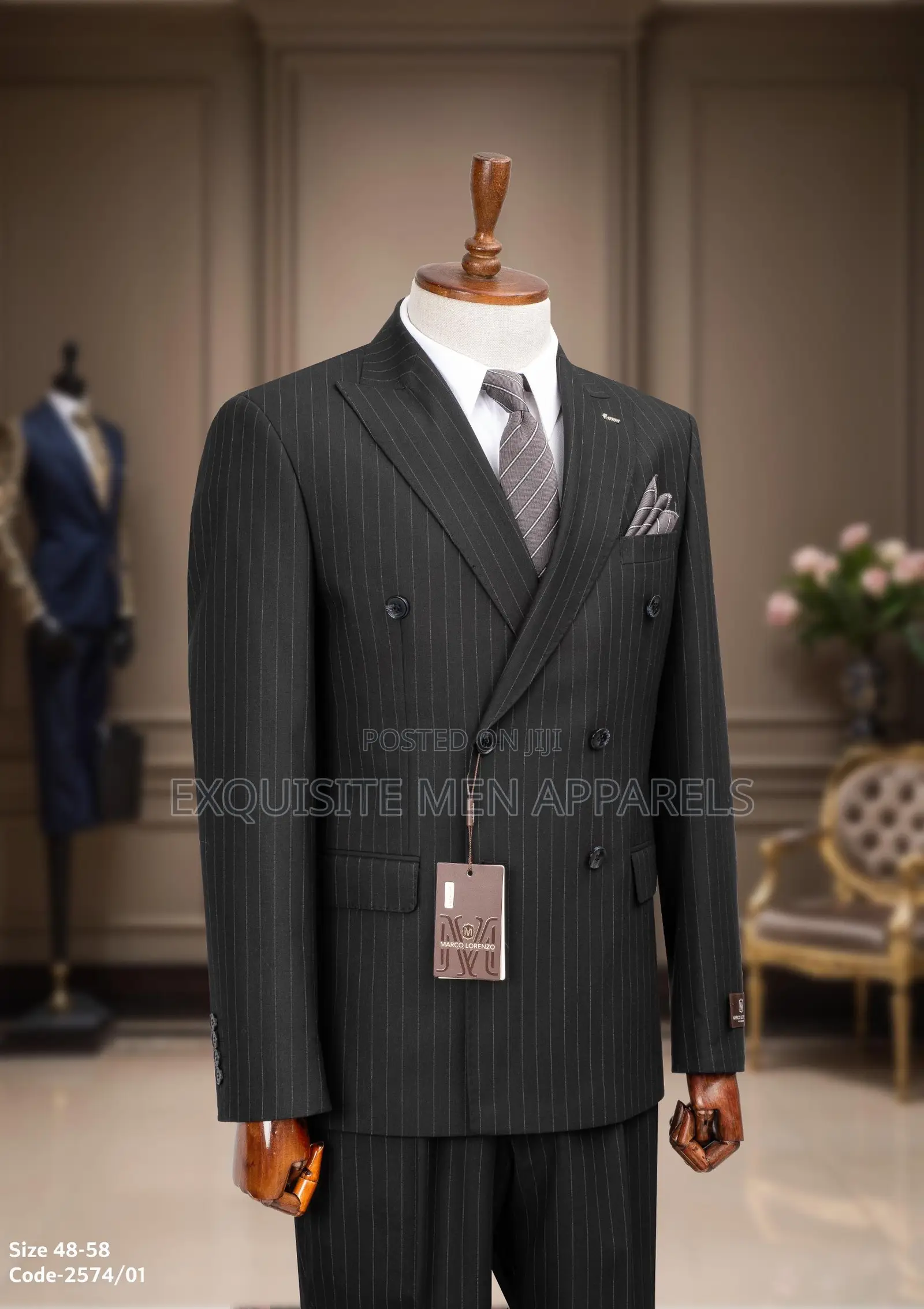 Double Breasted Classic Turkish Men’S Suit