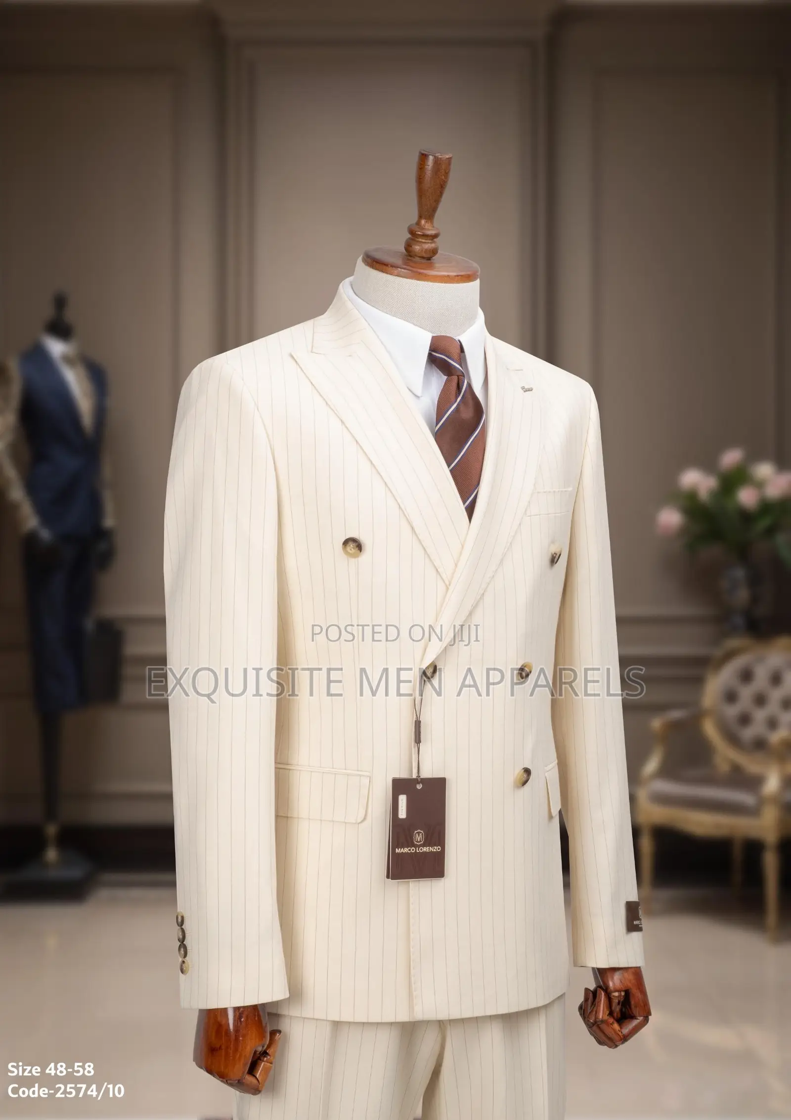 Double Breasted Classic Turkish Men’S Suit