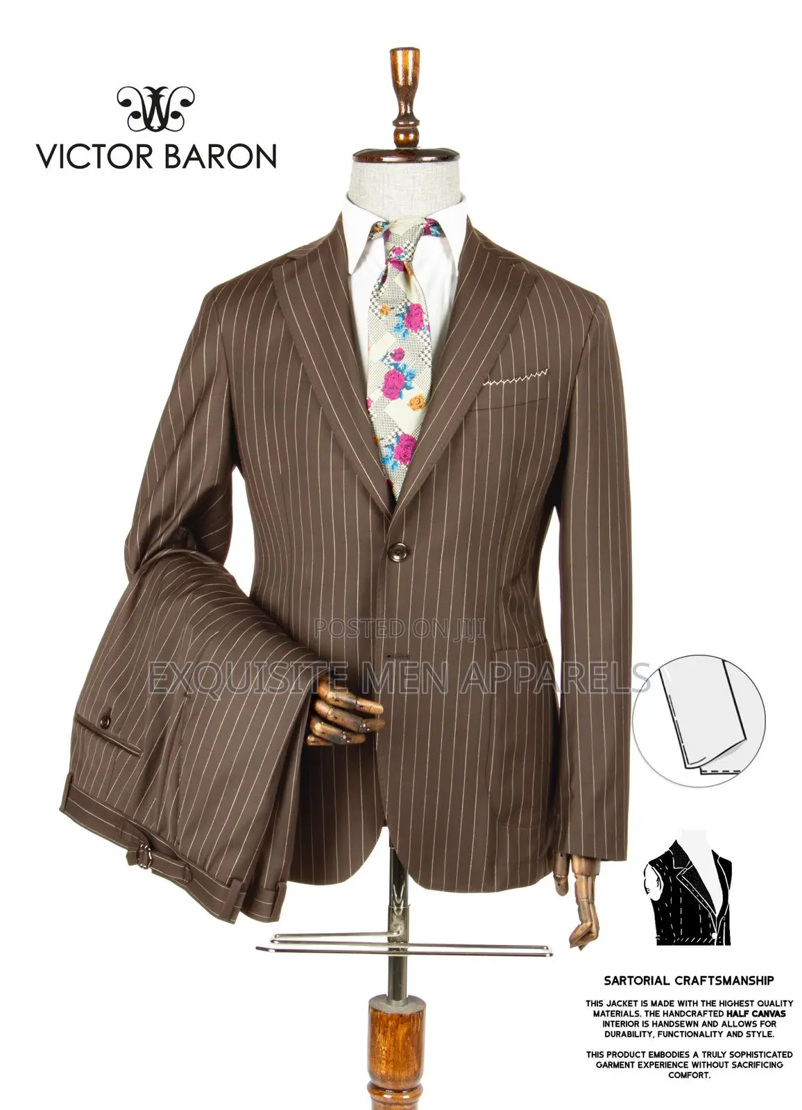 Italian Executives Victor Baron Italian Men’S Suit