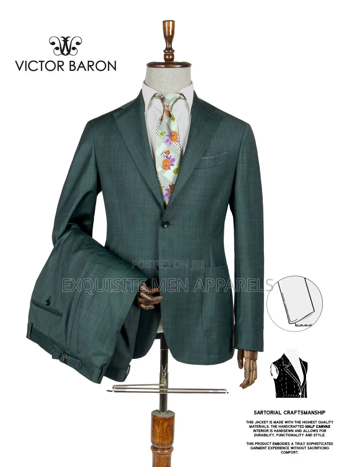 Italian Executives Victor Baron Italian Men’S Suit