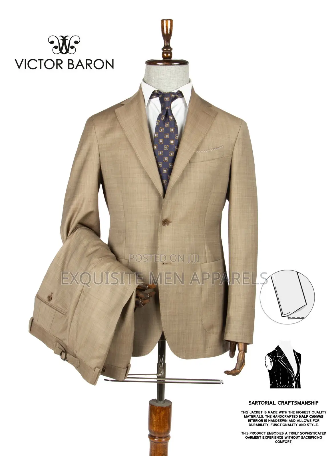 Executive Italian Classic Victor Baron Men’S Suit