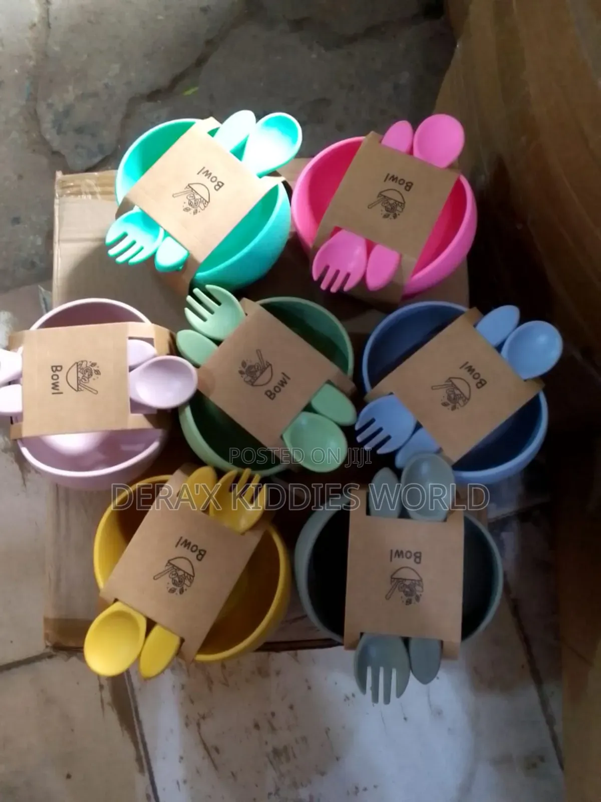 Silicone Plate and Spoon Set