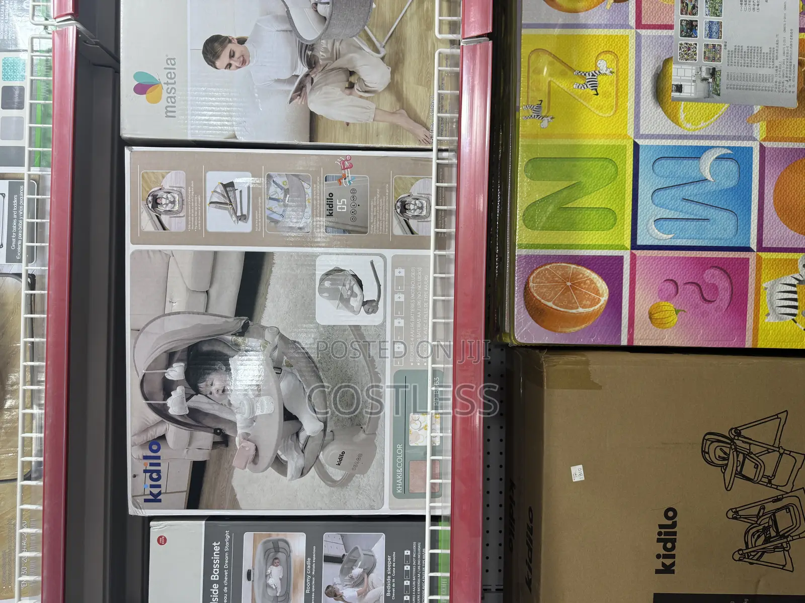 Convertible Electric Baby Swing With Feeding Table