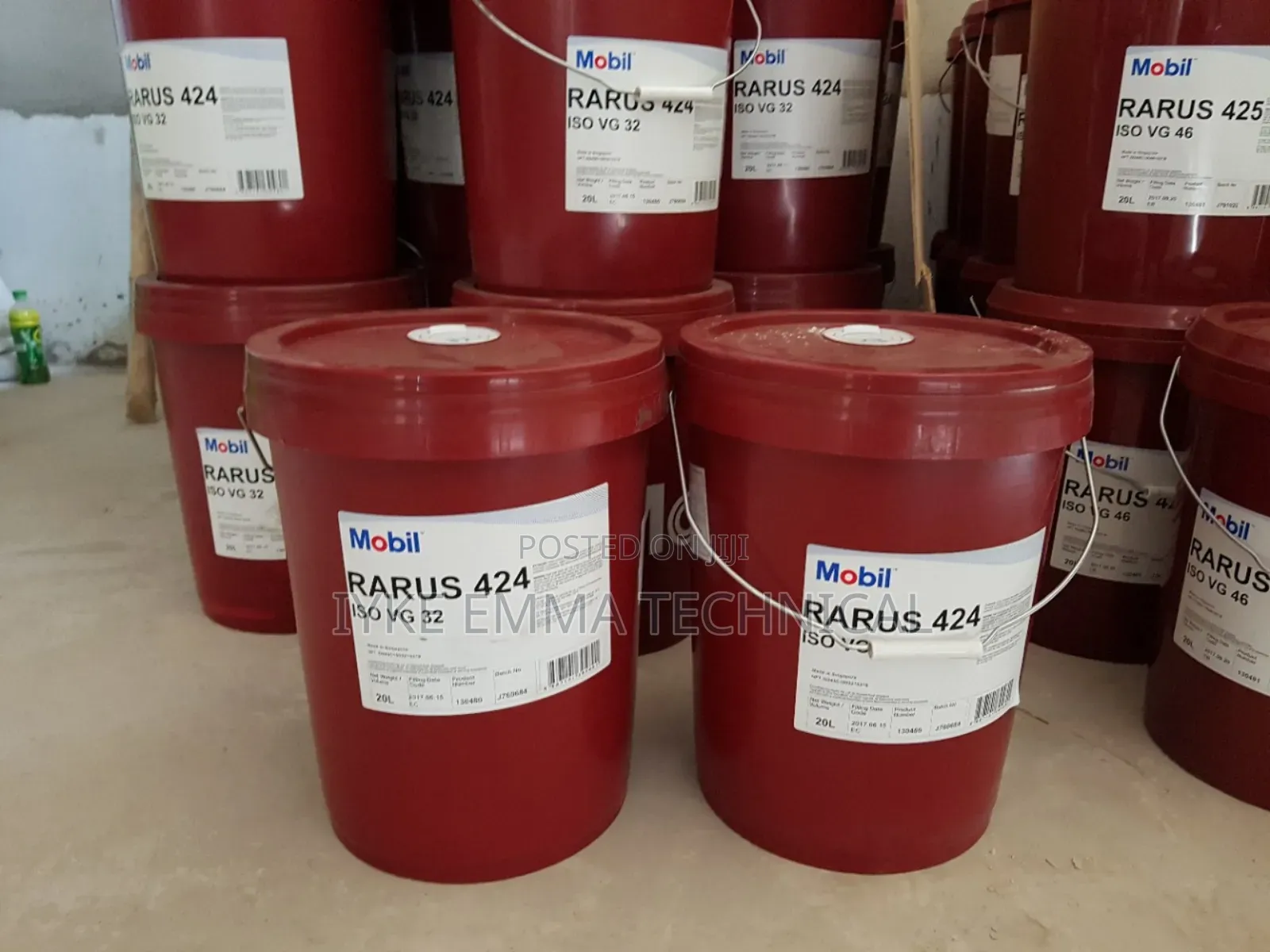 Mobil Rarus 424 , 425 , 426 , 427 , 429 Compressor Oil