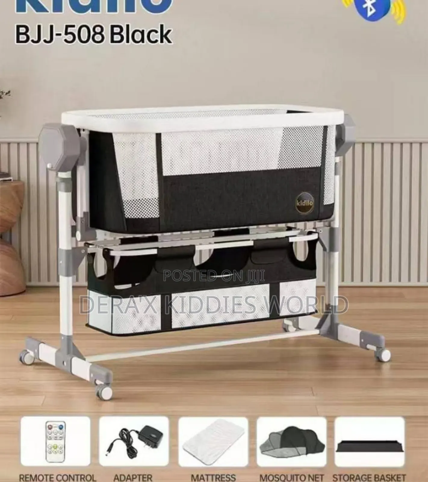 Kidilo Bed and Electric Bluetooth Shaker