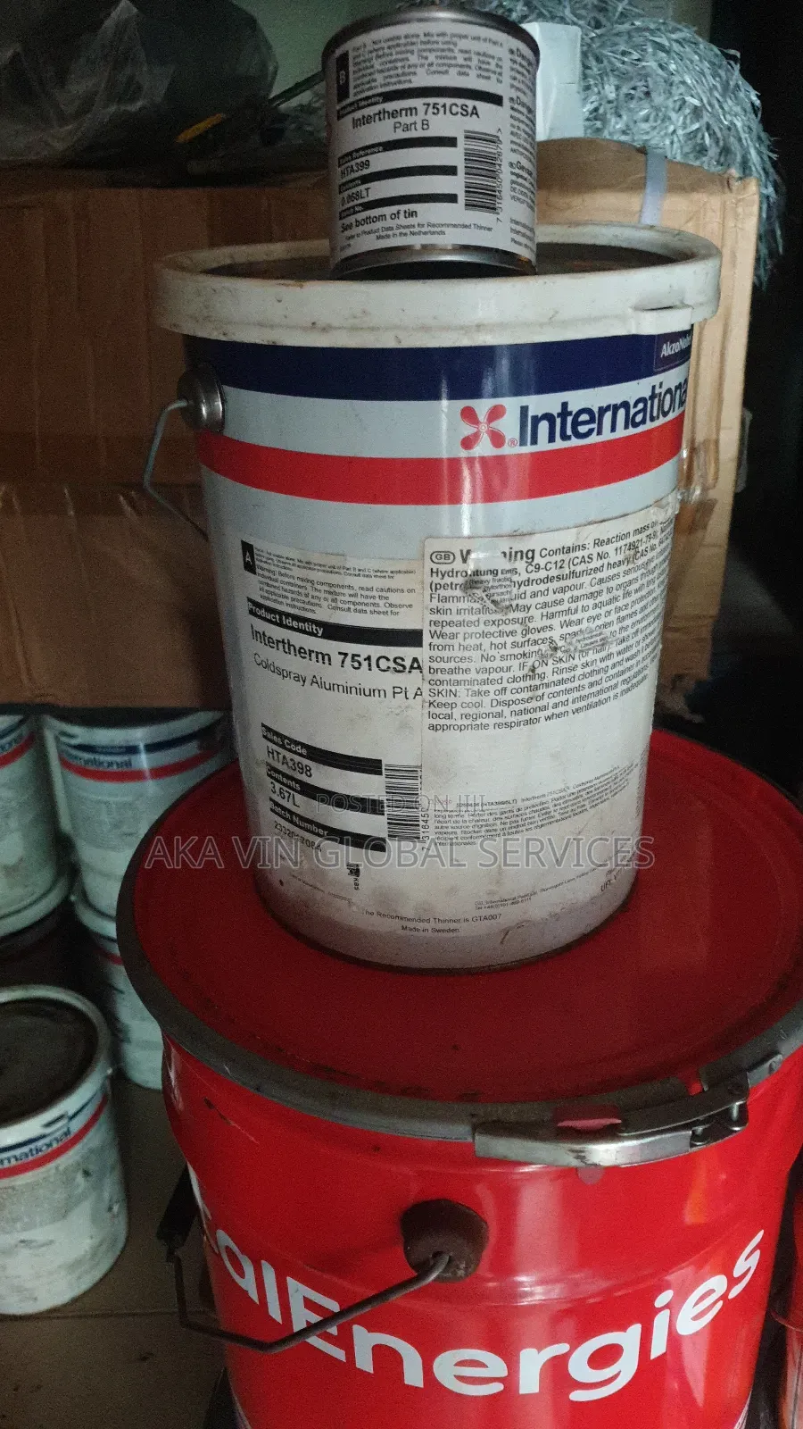 Intertherm 751csa Heat Resistant Cold Spray Aluminium