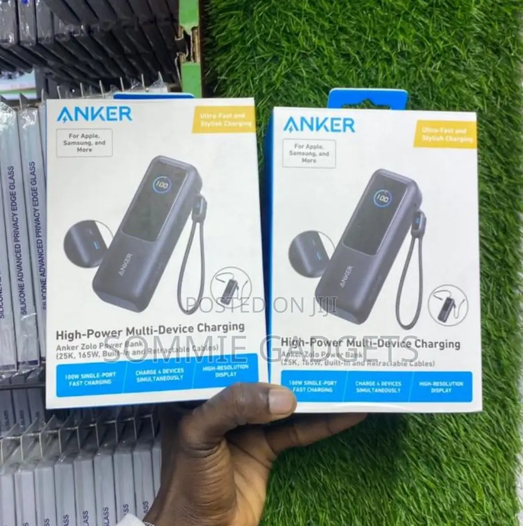 Anker Zolo Power Bank 165w 25000mah