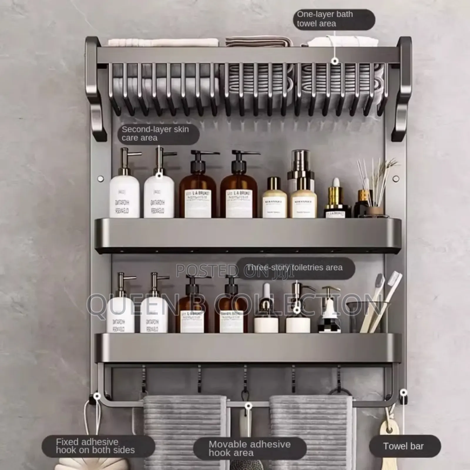 3 Tier Towel Rack