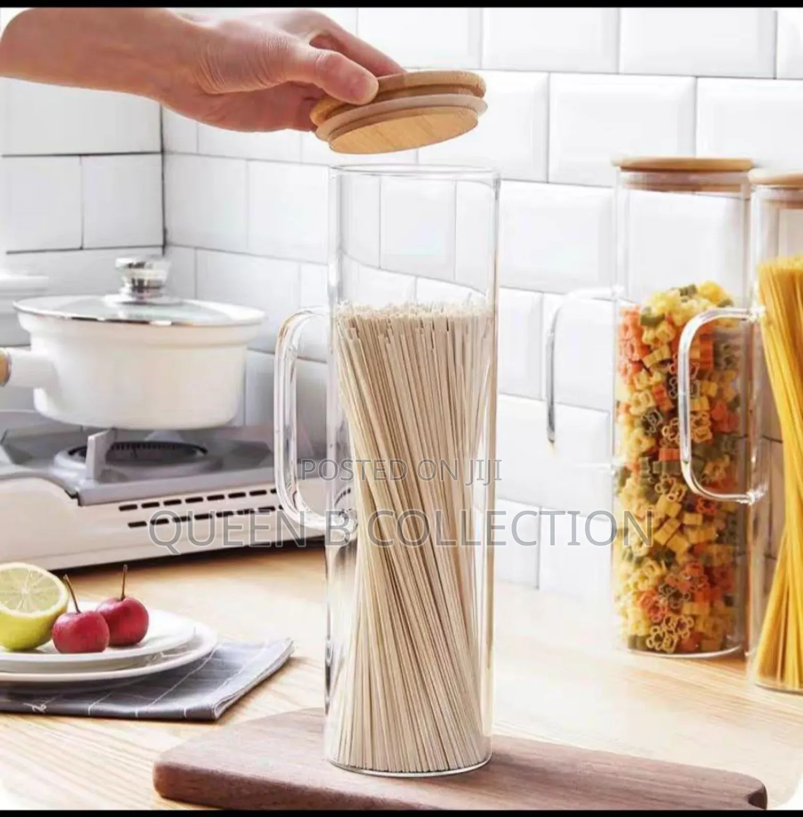 Pasta Storage Containers With Handle