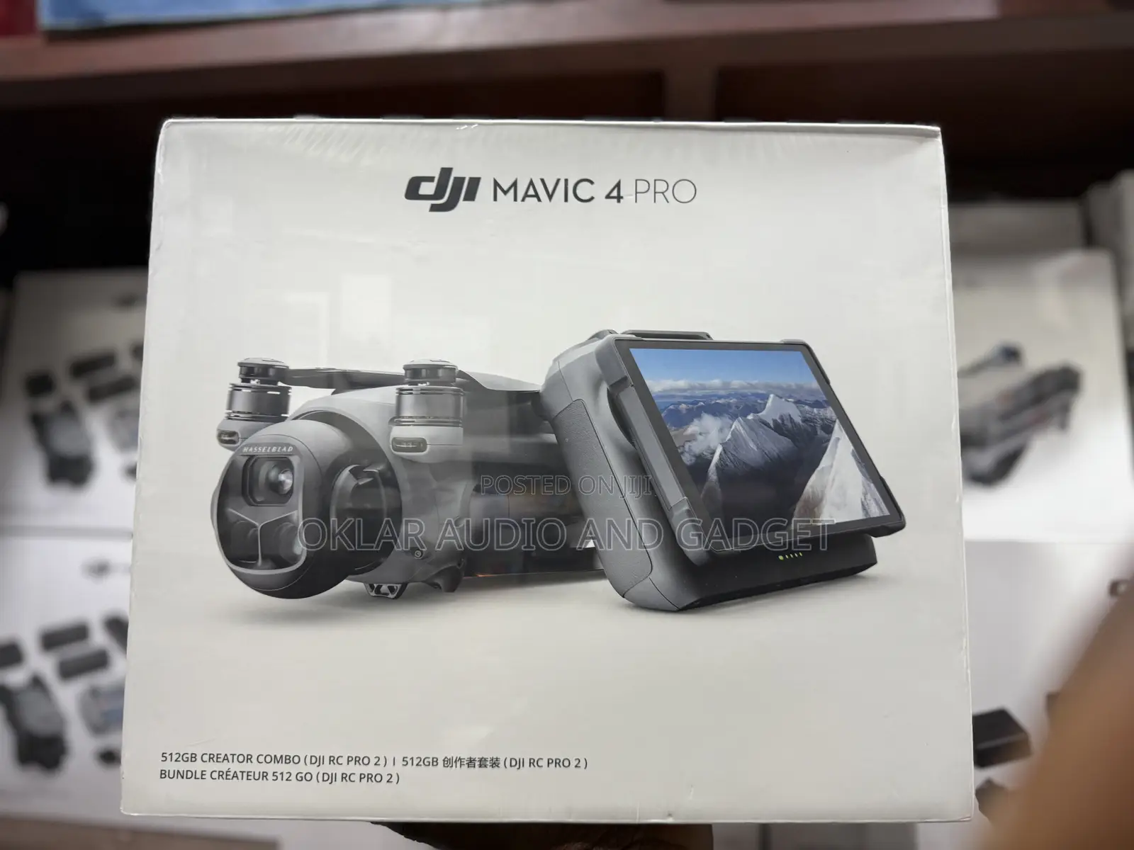 Dji Mavic 4 Pro 512gb Creator Combo With Dji Rc Pro 2 Screen