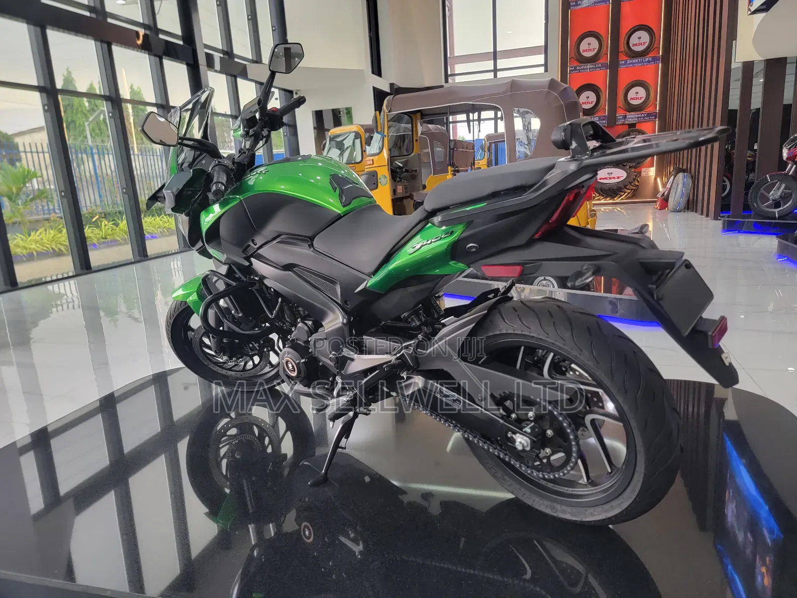 New Bajaj Dominar 400 2025 Green