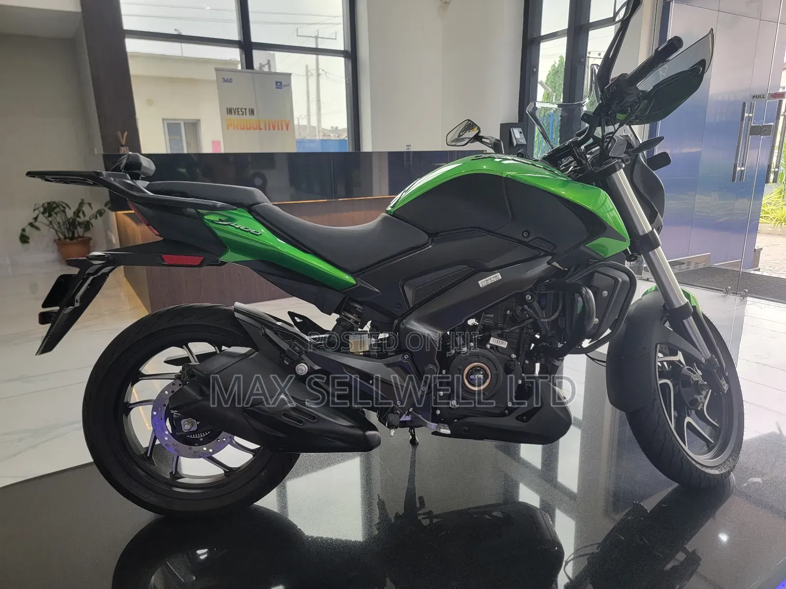 New Bajaj Dominar 400 2025 Green