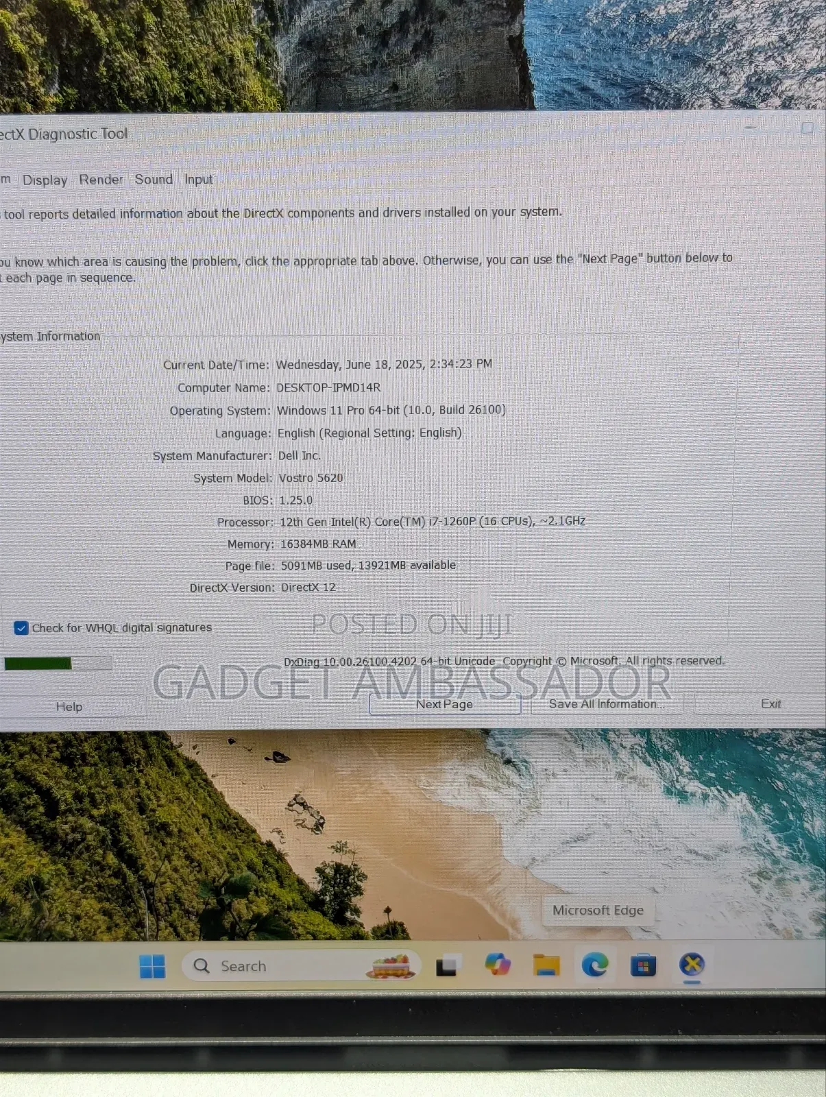 Laptop Dell Vostro 5630 16GB Intel Core i7 SSD 512GB