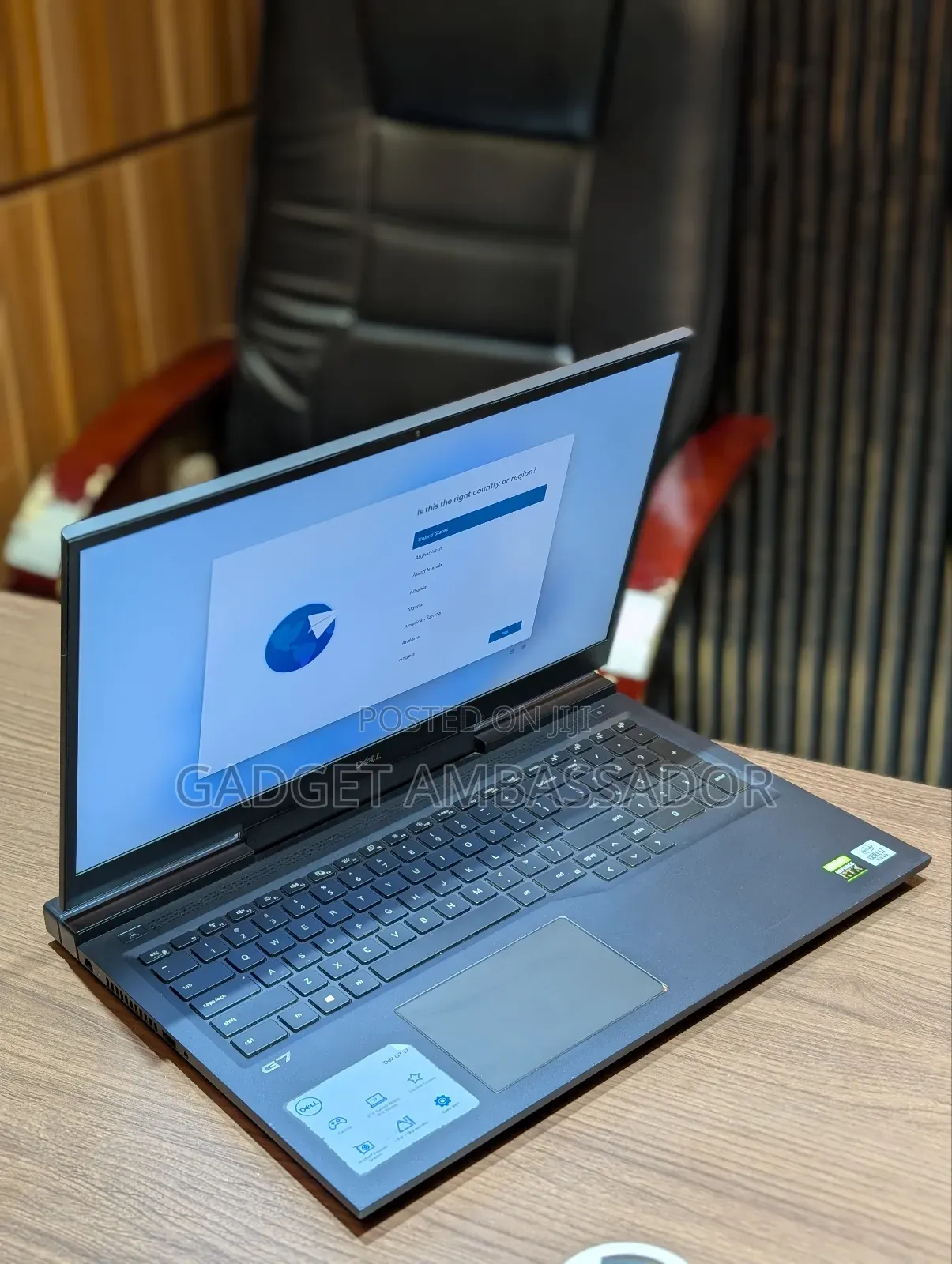 Laptop Dell G7 17 7000 32GB Intel Core i7 SSD 1T