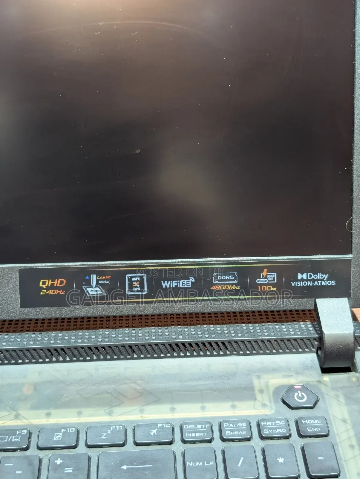 Laptop Asus ROG Strix G17 32GB Intel Core i9 SSD 1T