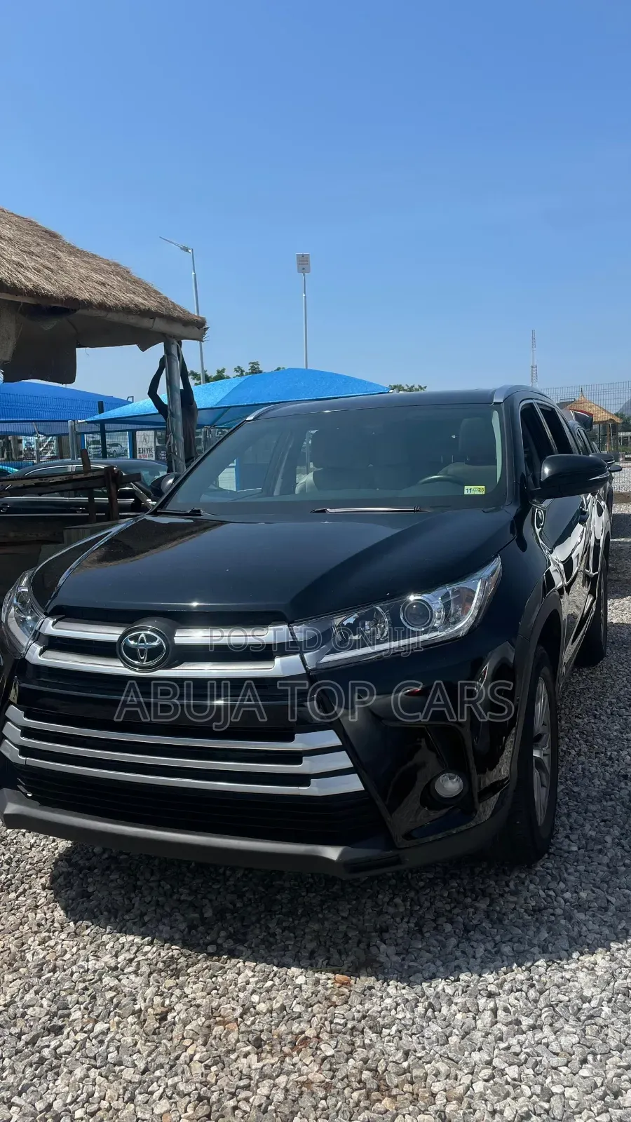 Toyota Highlander XLE 4x4 V6 (3.5L 6cyl 8A) 2018 Black
