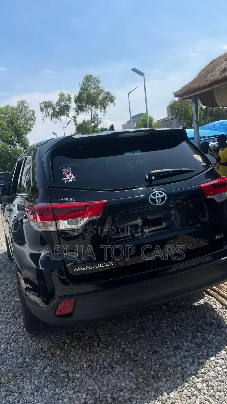 Toyota Highlander XLE 4x4 V6 (3.5L 6cyl 8A) 2018 Black