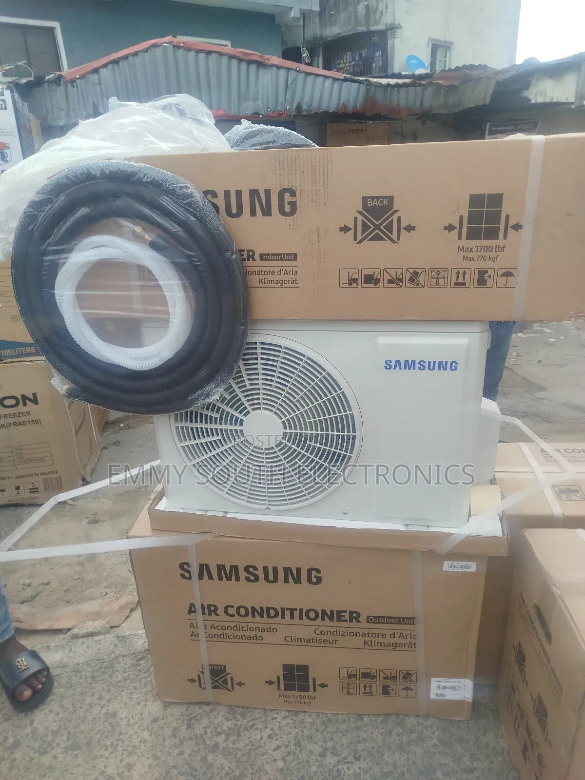 Samsung 410 Gas Split Unit Air-Condition 1hp With Kits