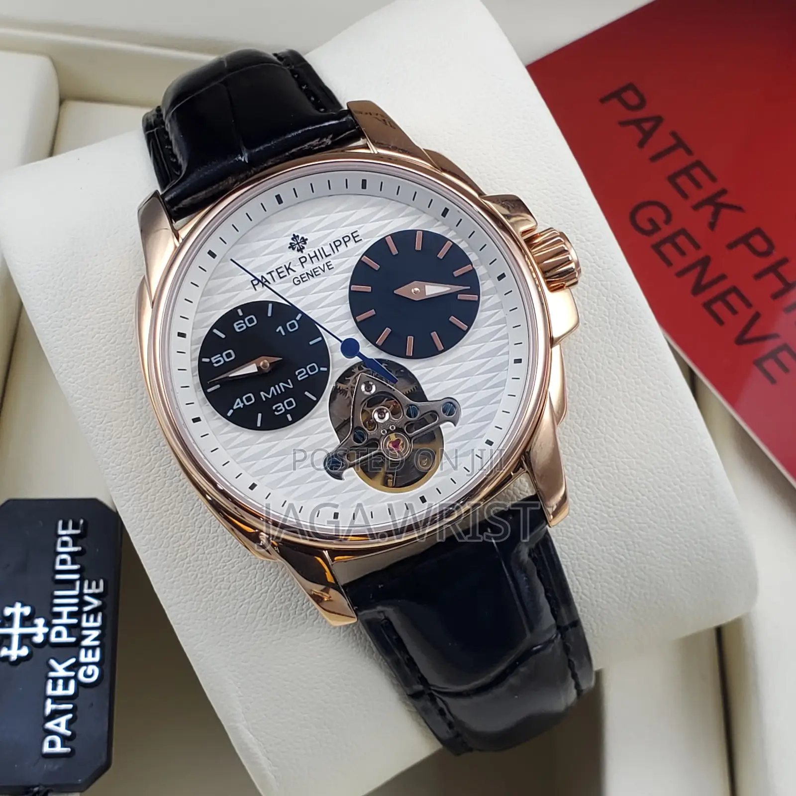 Patek Automatic Chrome Leather