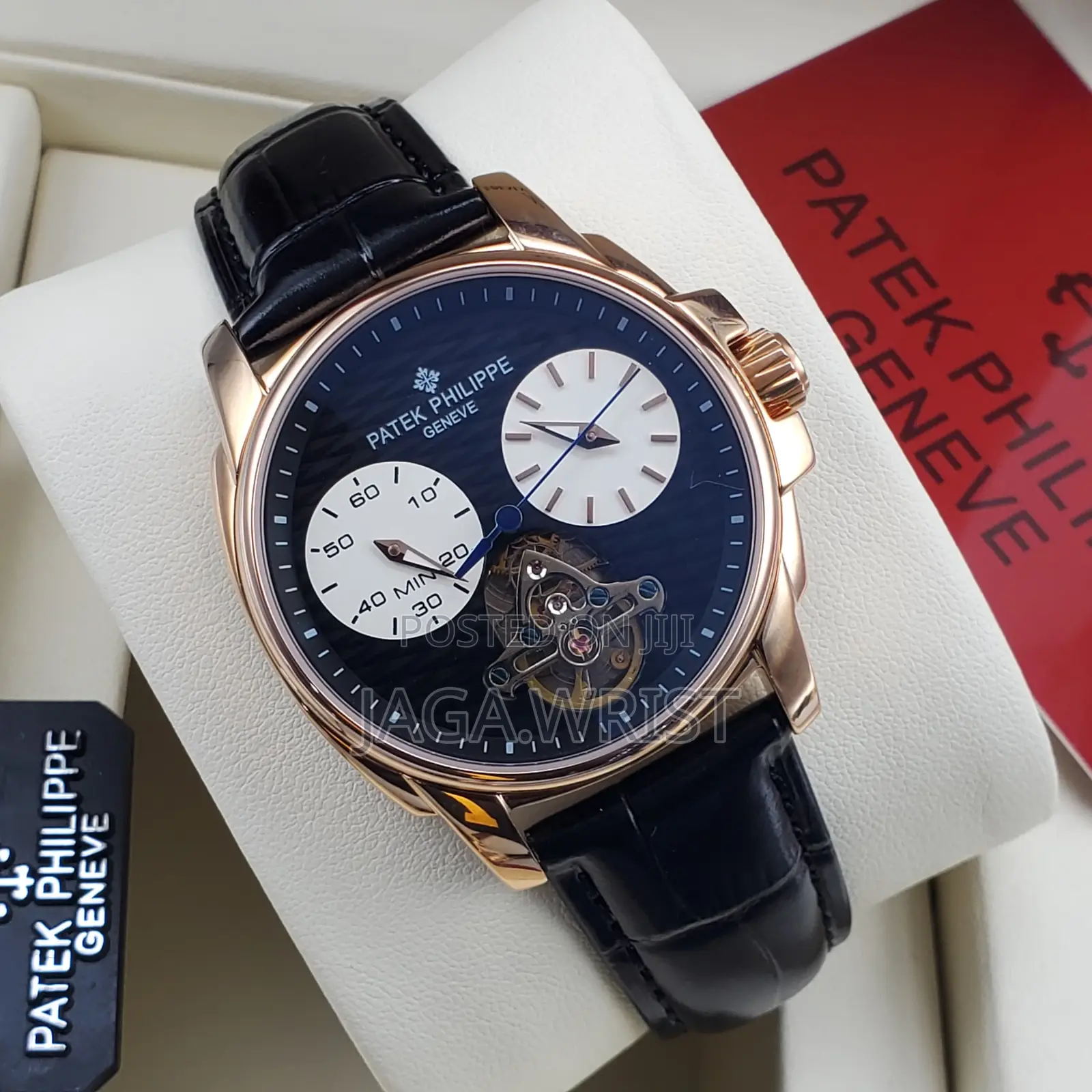 Patek Automatic Chrome Leather