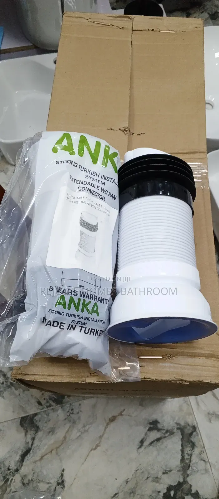 Turkish Anti Snake Wc Pan Connector Non Return Valve